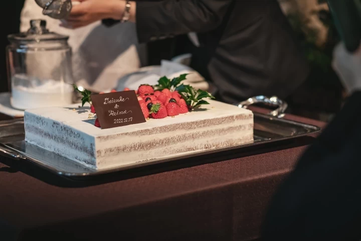 reinaさんのウエディングケーキの写真