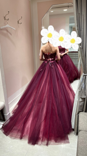 ウエディングさんのカラードレスの写真