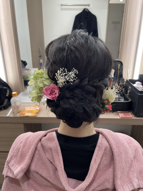 ゆかりんさんのヘアメイクの写真