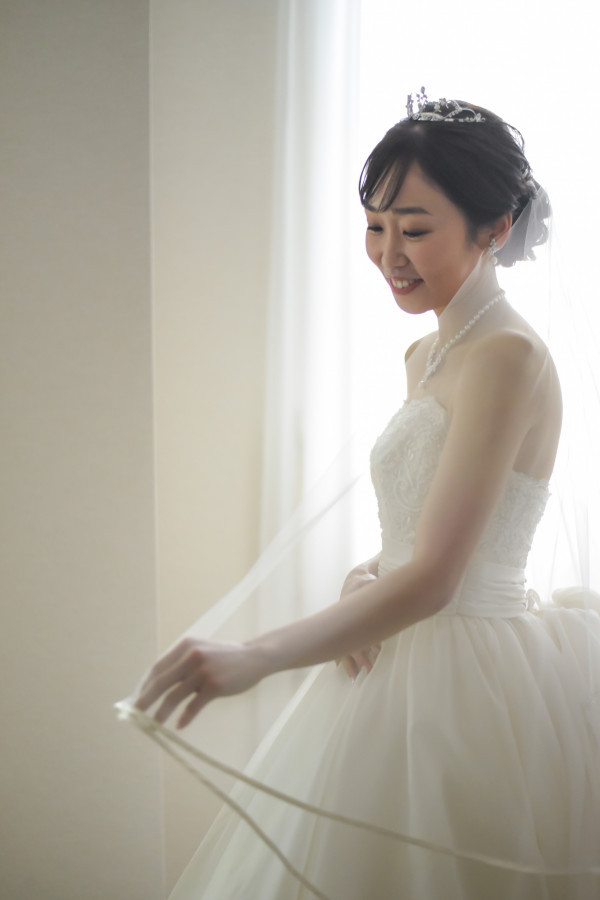 幸せ者さんのウエディングドレスの写真