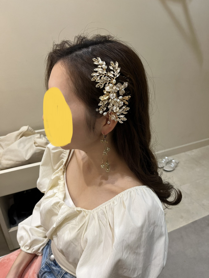 ゆうゆうさんのヘアメイクの写真