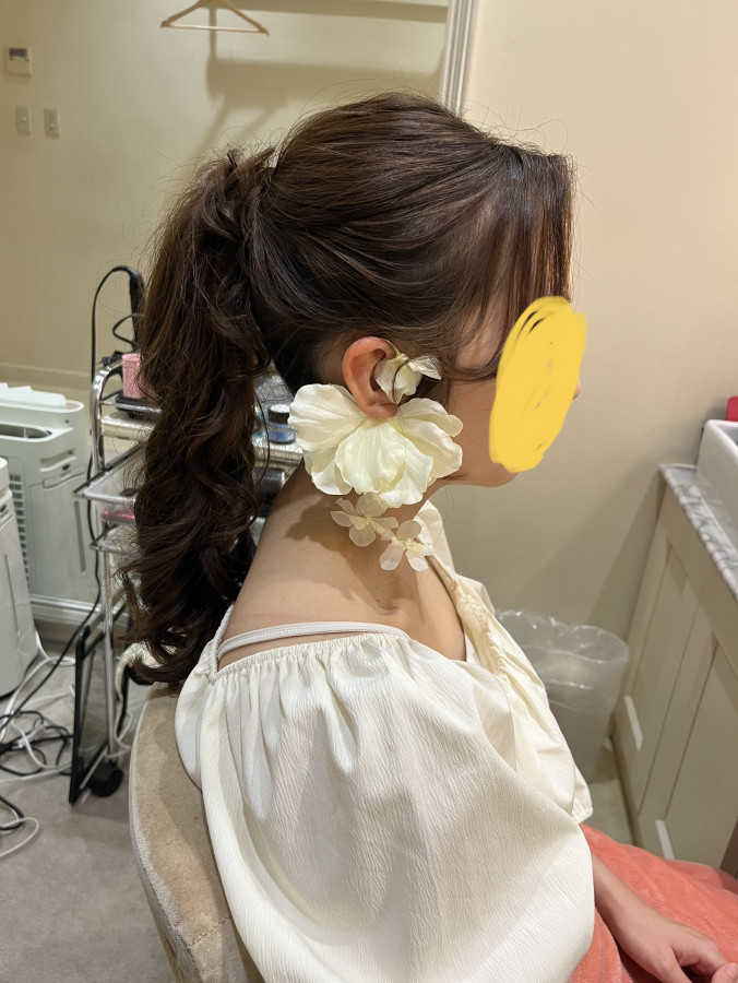 ゆうゆうさんのヘアメイクの写真