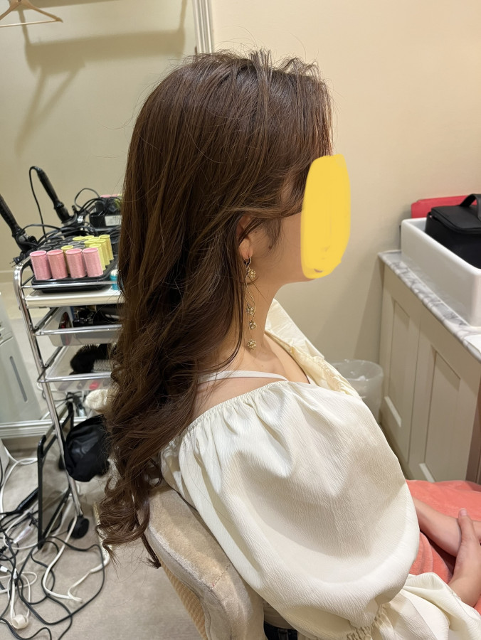 ゆうゆうさんのヘアメイクの写真