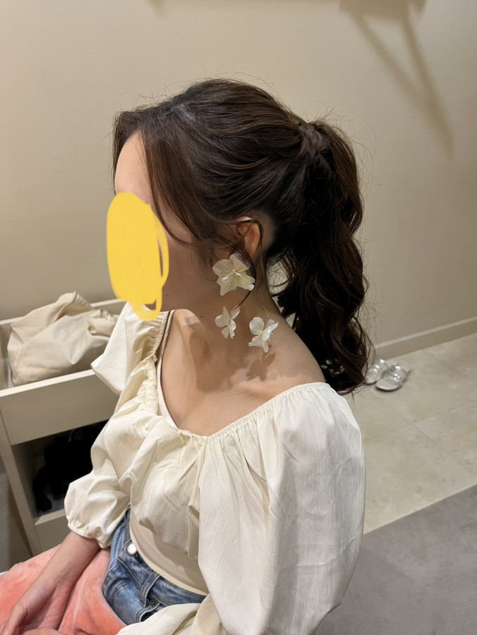 ゆうゆうさんのヘアメイクの写真