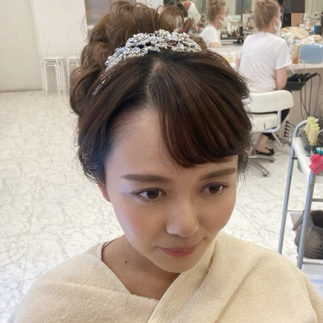 rkさんのヘアメイクの写真