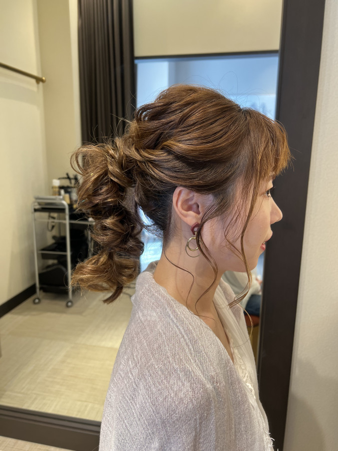 もふさんのヘアメイクの写真