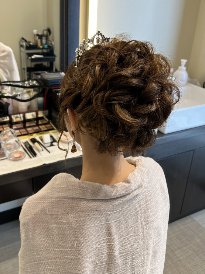 もふさんのヘアメイクの写真