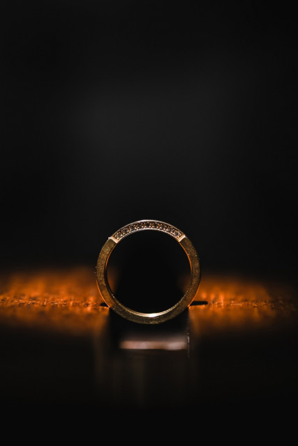 りなさんの結婚指輪の写真