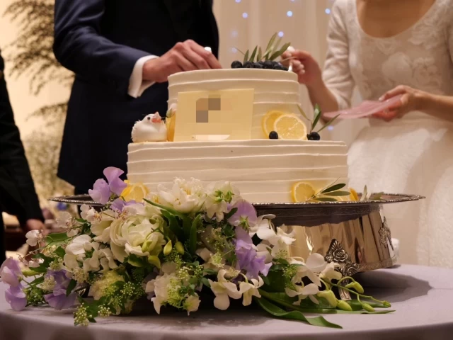 Susieさんのウエディングケーキの写真