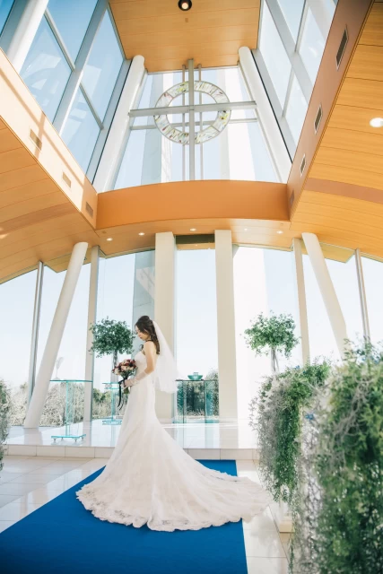 ささみさんのウエディングドレスの写真