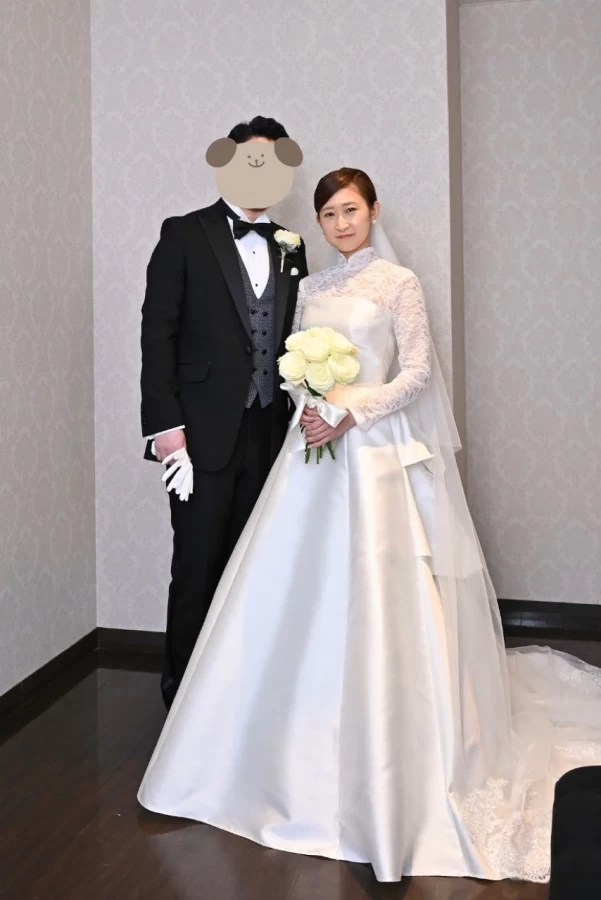 micoさんのウエディングドレスの写真