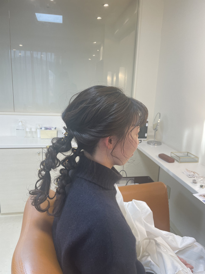 fukucoさんのヘアメイクの写真