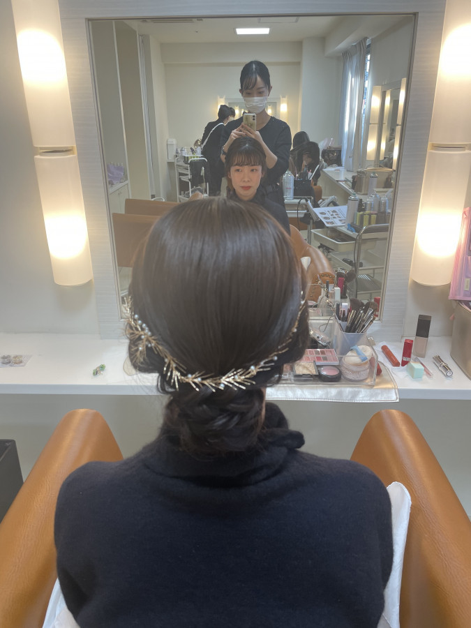 fukucoさんのヘアメイクの写真