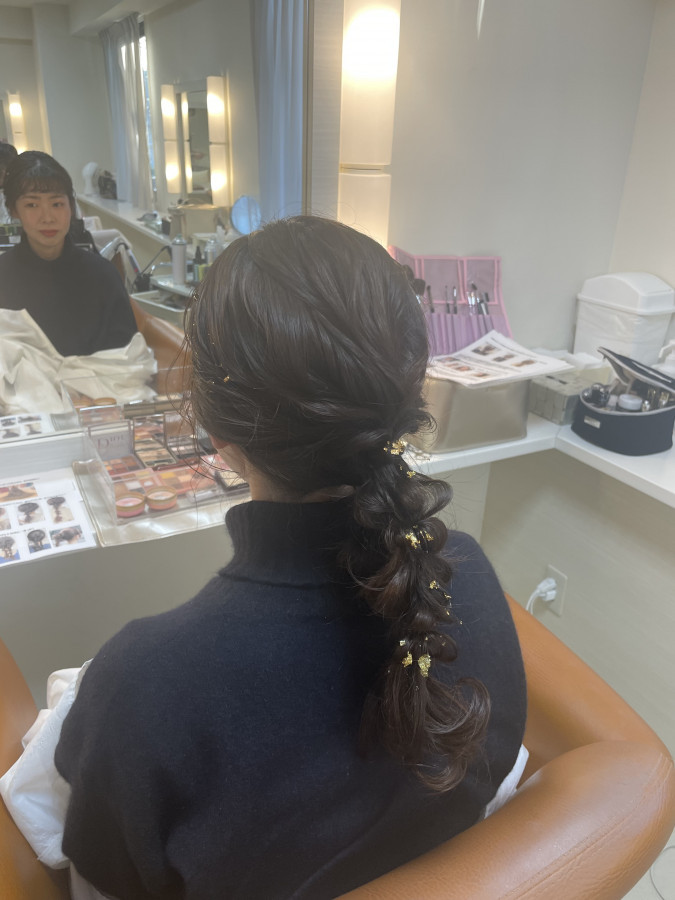 fukucoさんのヘアメイクの写真