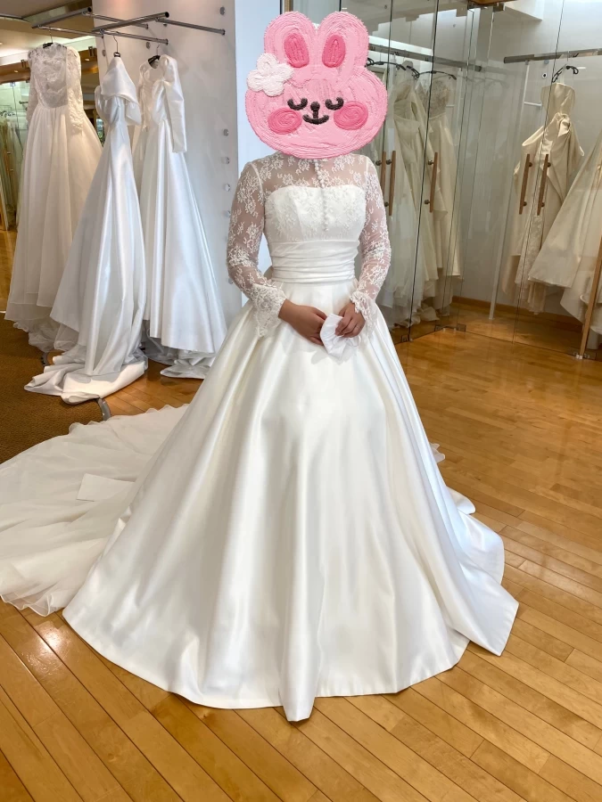 みかんさんのウエディングドレスの写真