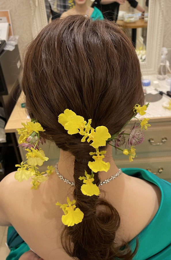 まろんさんのヘアメイクの写真