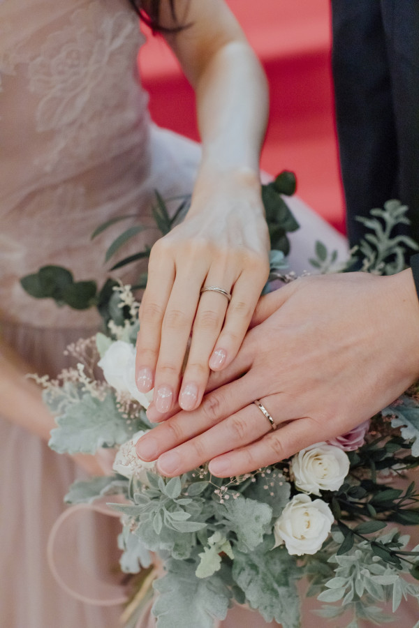 しっぽちゃんさんの結婚指輪の写真