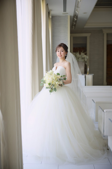 yunaさんのウエディングドレスの写真