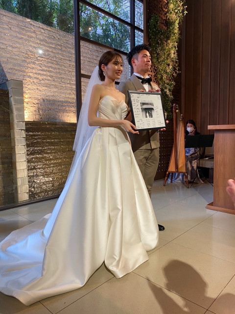 yumiさんの結婚証明書の写真
