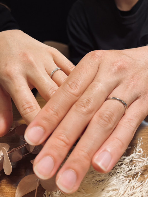 あおいさんの結婚指輪の写真