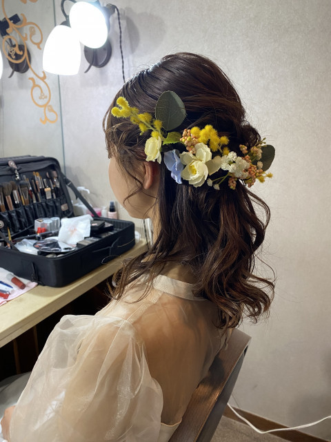 みくさんのヘアメイクの写真