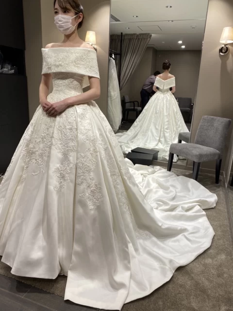 yukiさんのウエディングドレスの写真