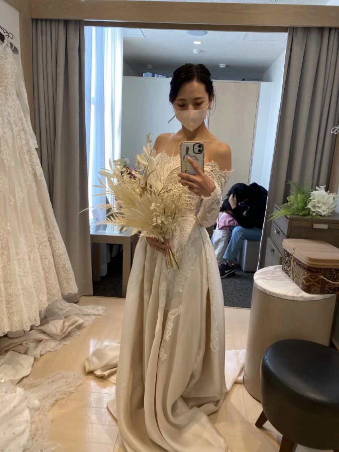 yrm_wdさんのウエディングドレスの写真