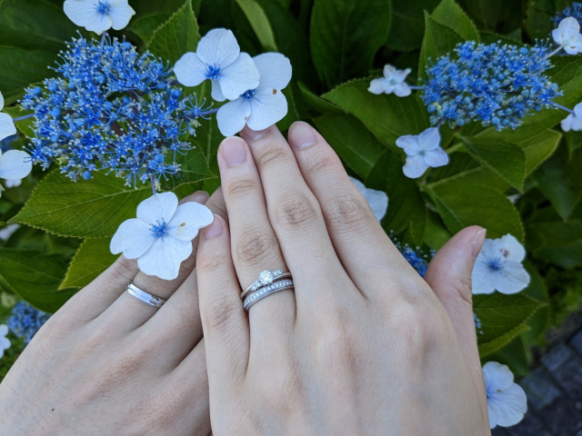 さけちゃんさんの結婚指輪の写真