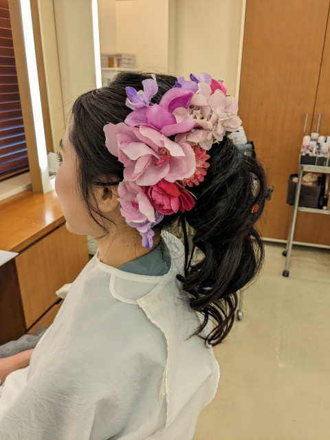 さけちゃんさんのヘアメイクの写真