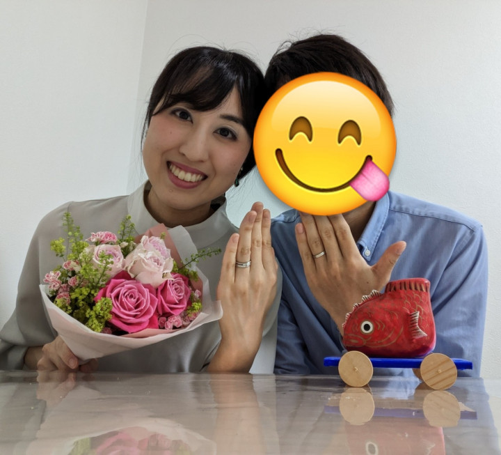 さけちゃんさんの結婚指輪の写真