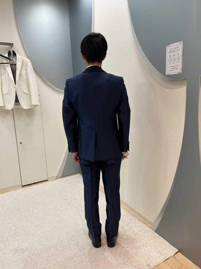 Kiyoさんの新郎衣装の写真