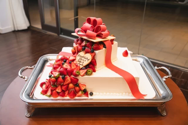 クボさんのウエディングケーキの写真