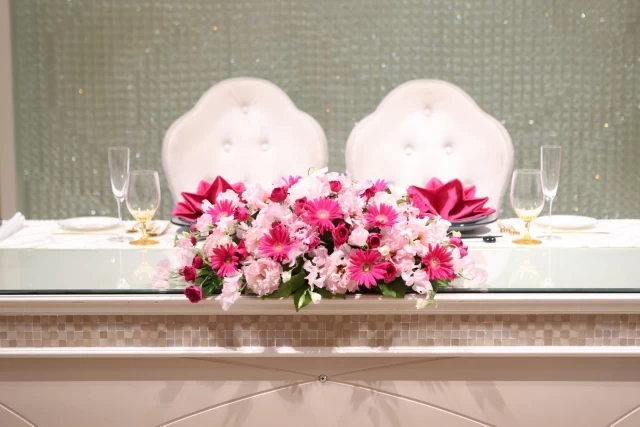 りえさんの挙式の写真