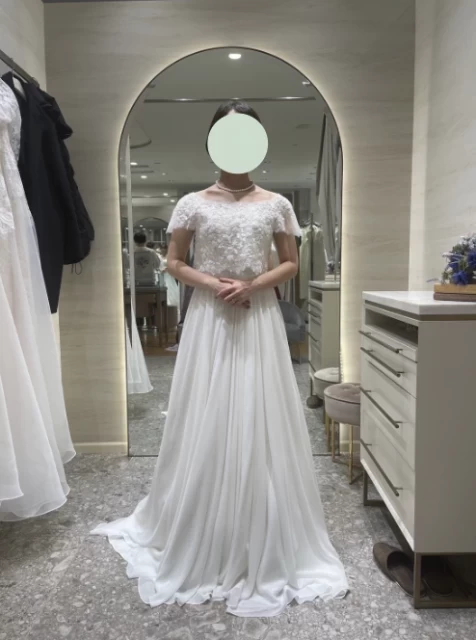 まめさんのウエディングドレスの写真