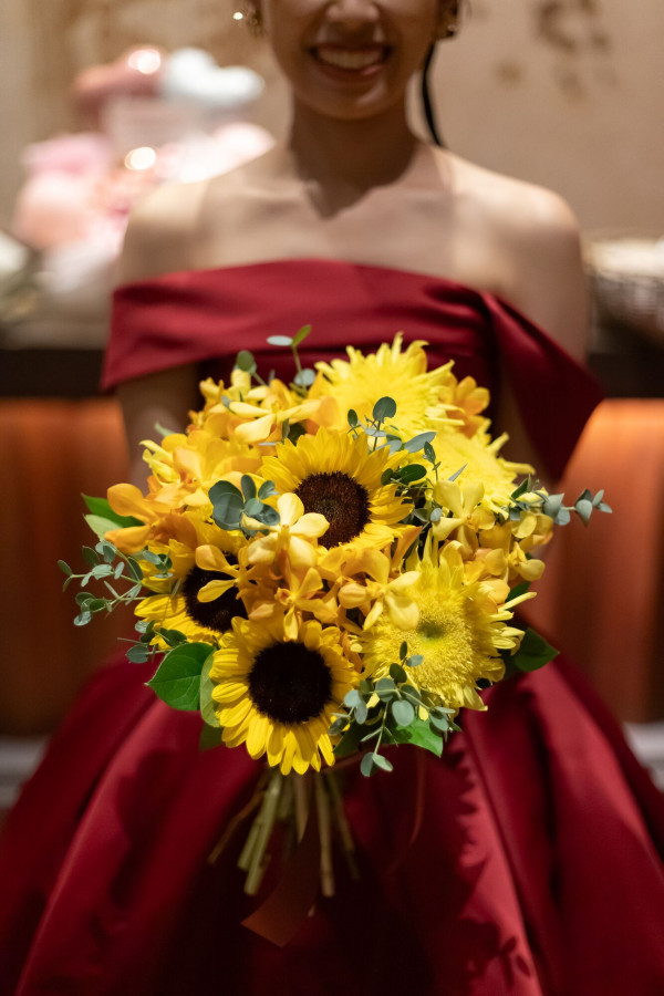 急ピッチで進めた結婚式