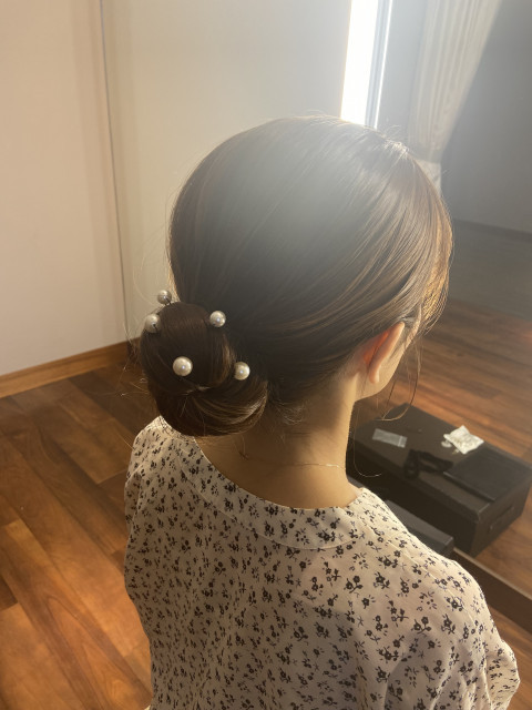 sさんのヘアメイクの写真