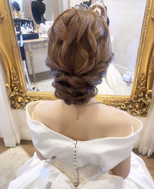 りさんたさんのヘアメイクの写真