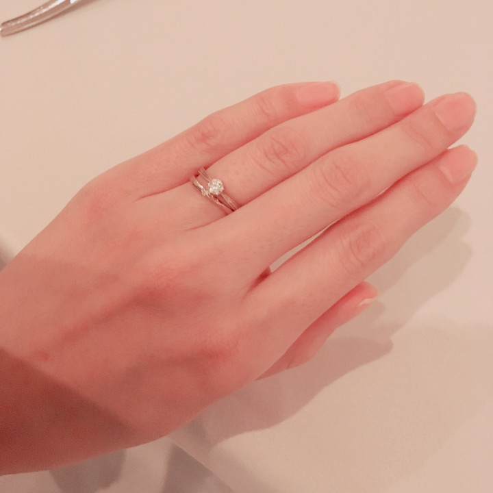 マミタスさんの結婚指輪の写真