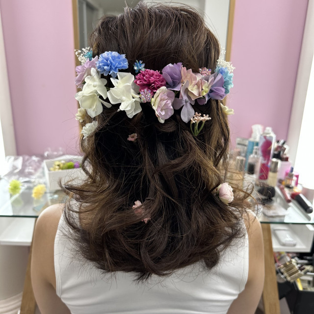 Mamuさんのヘアメイクリハーサルの写真