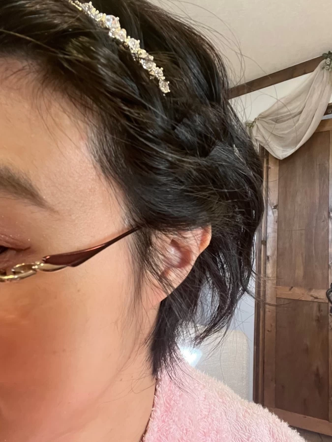 りんごけーきさんのヘアメイクの写真