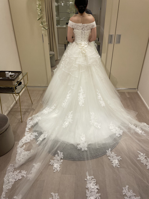 ちろるさんのウエディングドレスの写真