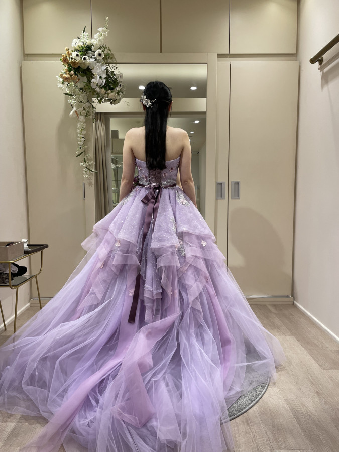 ちろるさんのカラードレスの写真