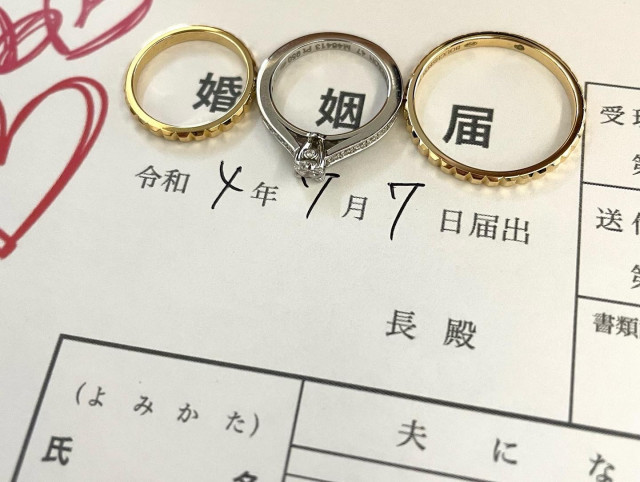 みーやんさんの結婚指輪の写真