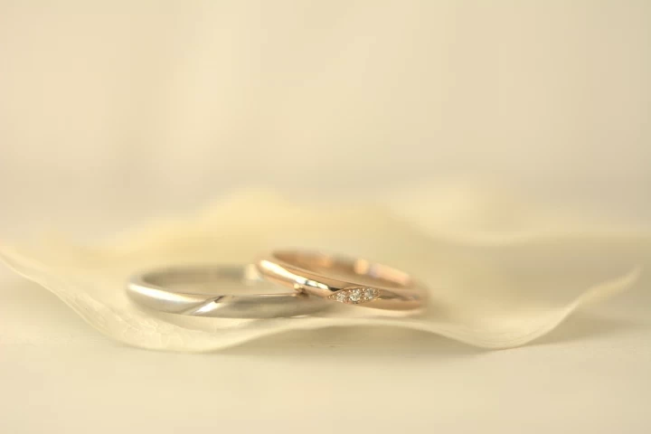mさんの結婚指輪の写真
