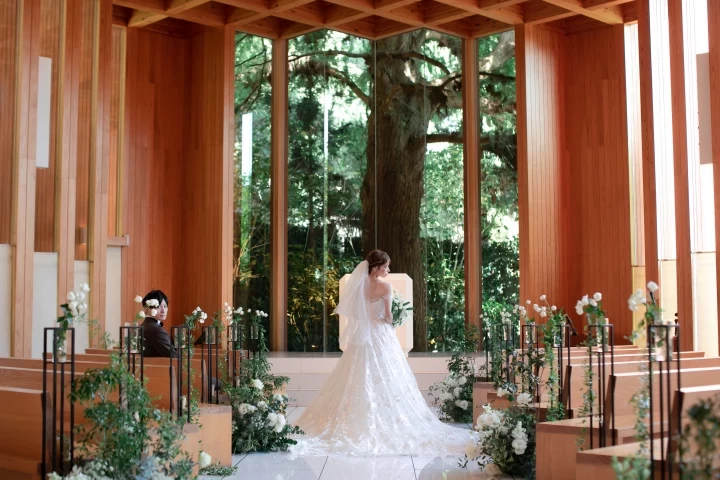 はるなさんのウエディングドレスの写真