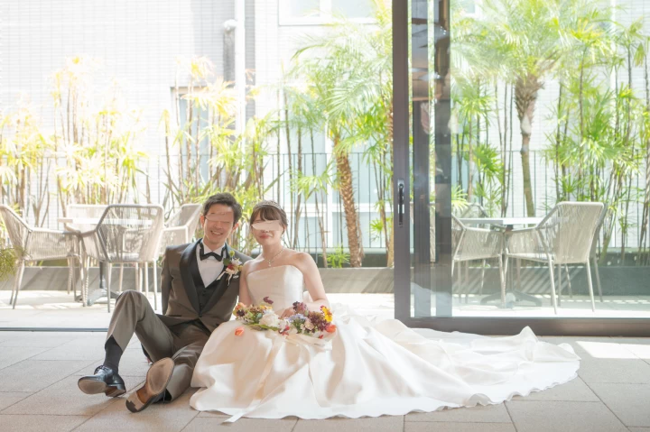 ふわさんのウエディングドレスの写真