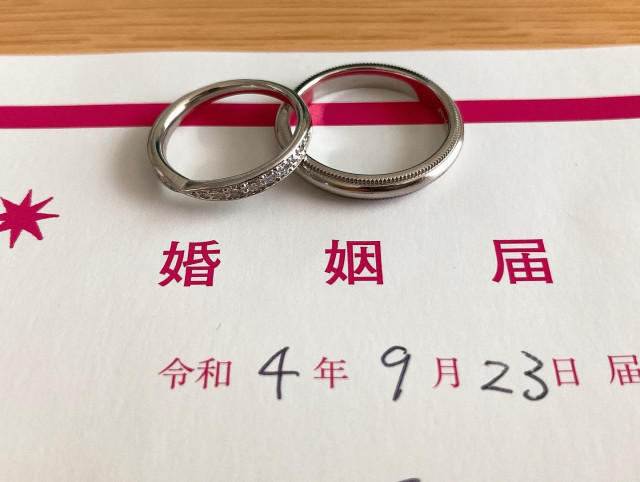 ayaさんの結婚指輪の写真