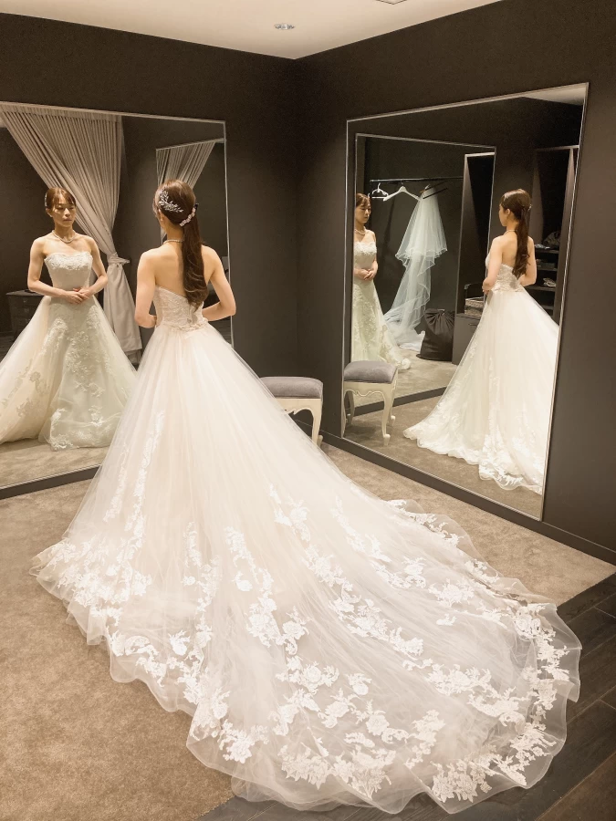 ayaさんのウエディングドレスの写真