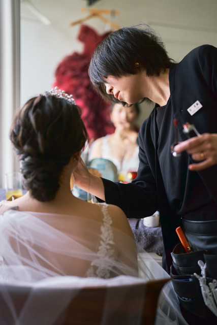 なちゃんさんのヘアメイクの写真