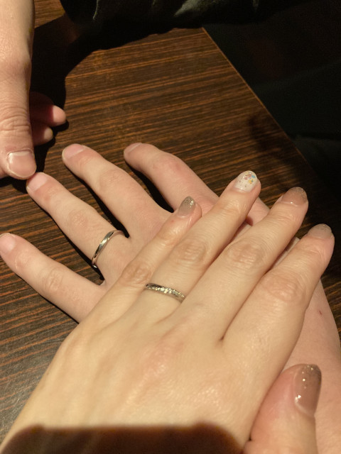 あみんさんの結婚指輪の写真